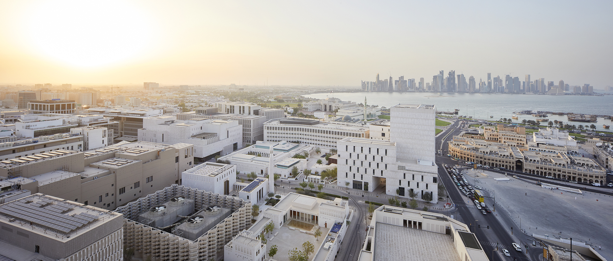 BIM建筑|Msheireb 多哈市中心总体规划 /Allies and Morrison + AECOM + Arup