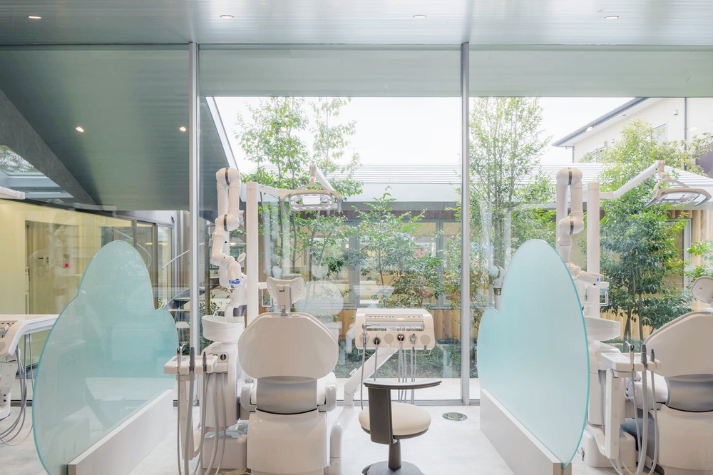 BIM建筑|林中牙医诊所 / Takashige Yamashita Office