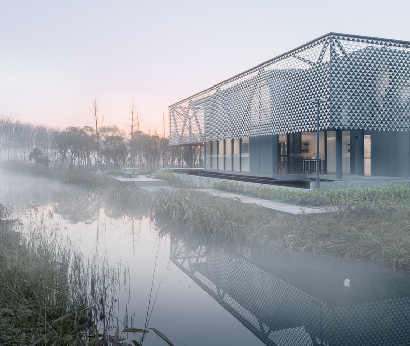 BIM建筑|水风合院——英科中心/山水秀建筑事务所 + 出品建筑事务所