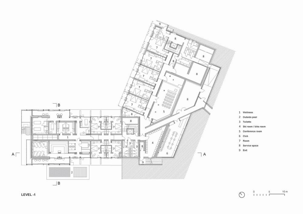 BIM建筑|Bohinj 酒店重建，文脉传承 / OFIS Architects