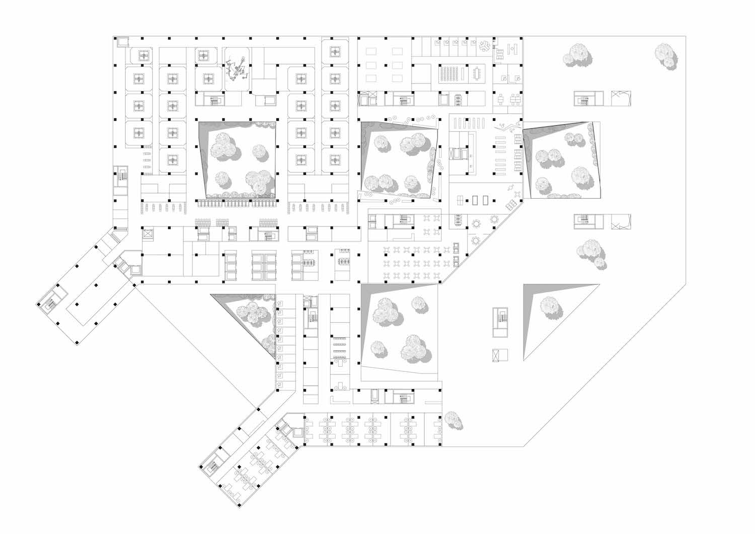 BIM建筑|瑞士瑞盟遇见苏州园林-苏州独墅湖医院/LEMANARC瑞士瑞盟设计