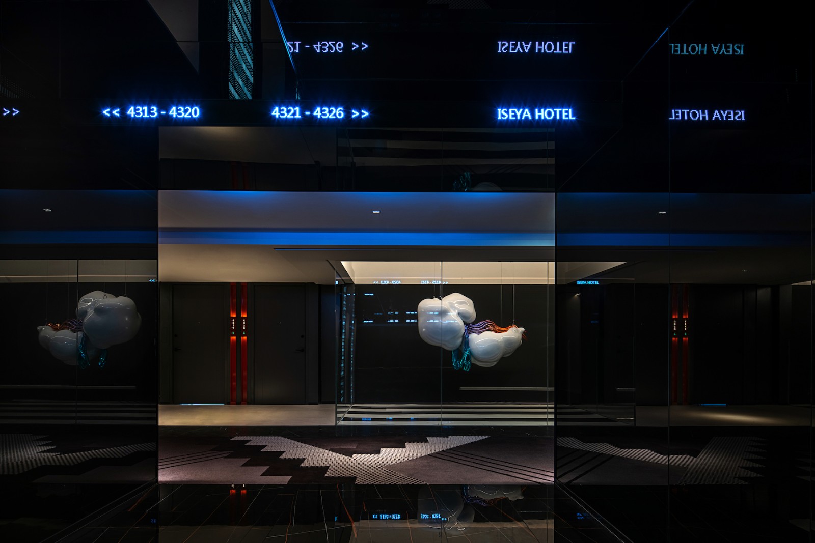 BIM建筑|ISEYA 浮云高空酒店【朝天门旗舰店】/布道空间设计