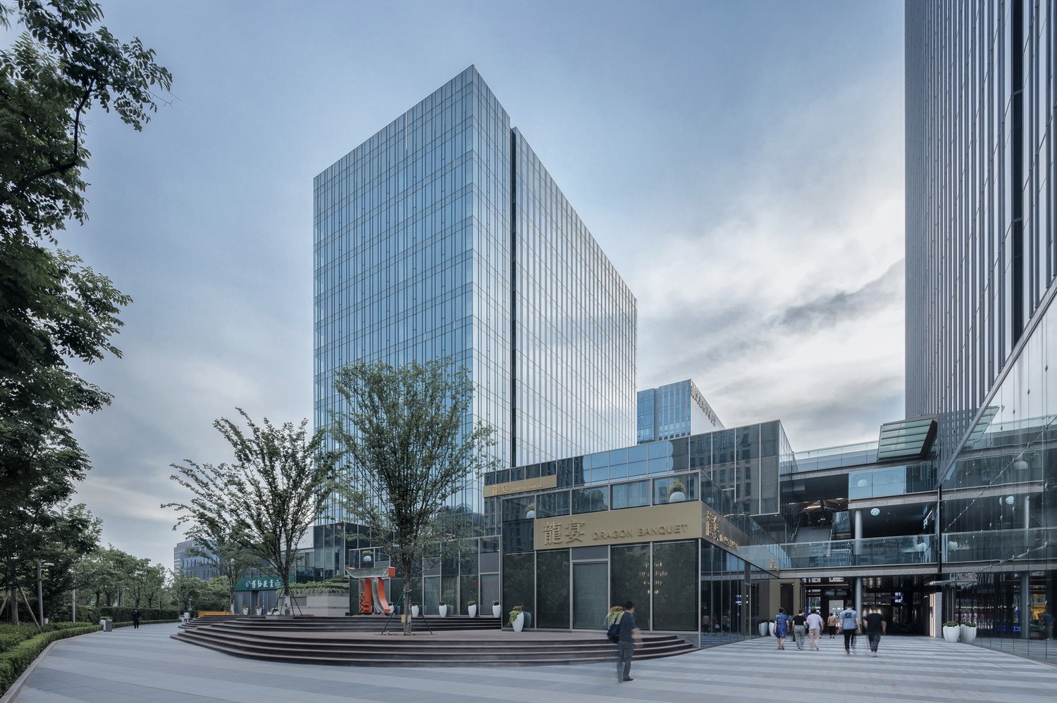 BIM建筑|上海长风中心：统一的秩序与多样的活力/goa大象设计