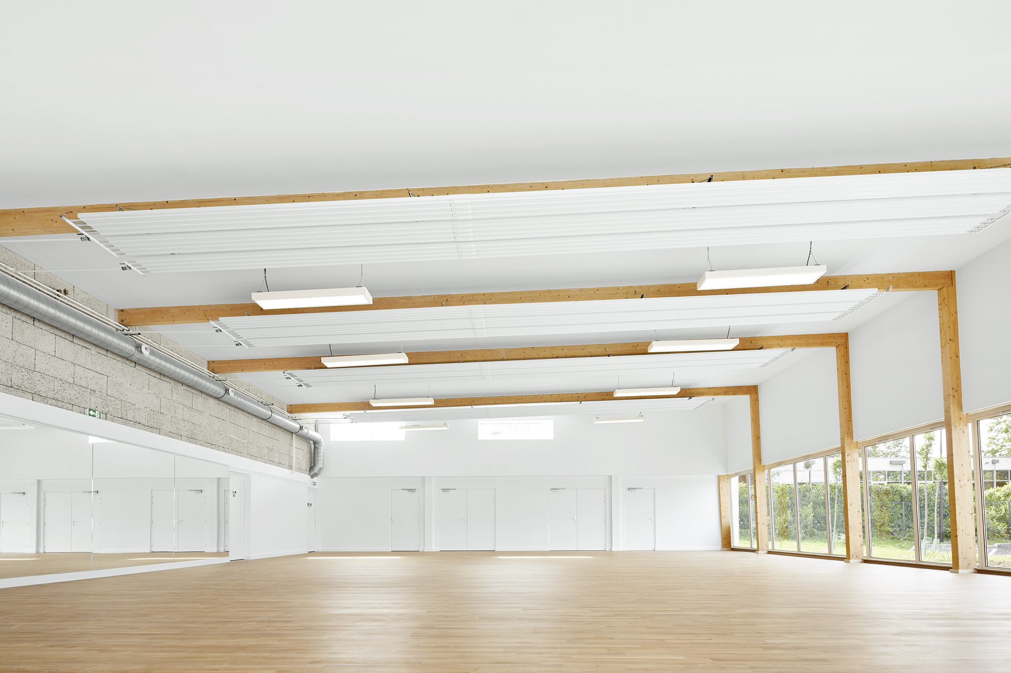 BIM建筑|法国第一座大麻混凝土砌块体育馆/Lemoal Lemoal Architectes