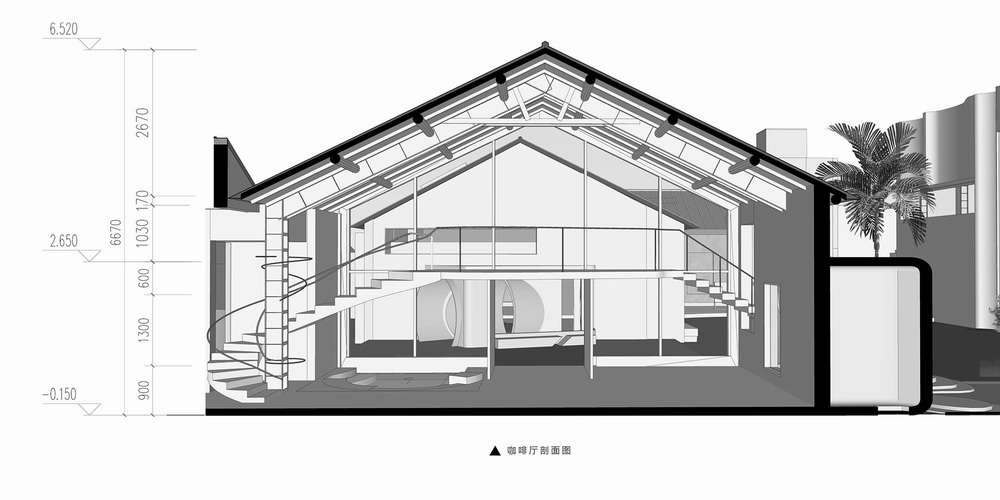 BIM建筑|Moments摄影基地/三橙立禾空间设计