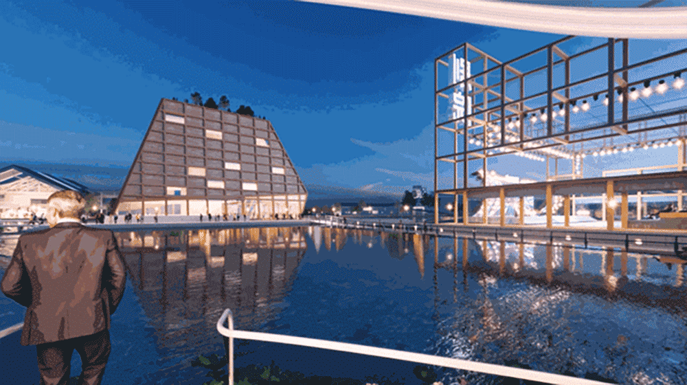 BIM建筑|苏州青苔中日工业设计村，再度打造滨水新地标/SPARK思邦