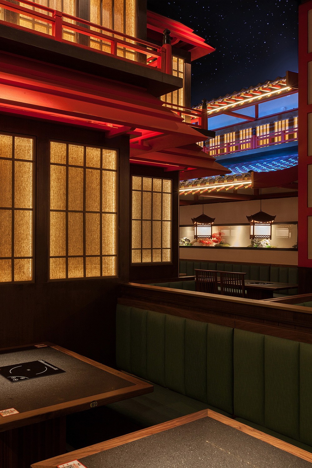 BIM建筑|牛NEW寿喜烧/卧野空间设计事务所