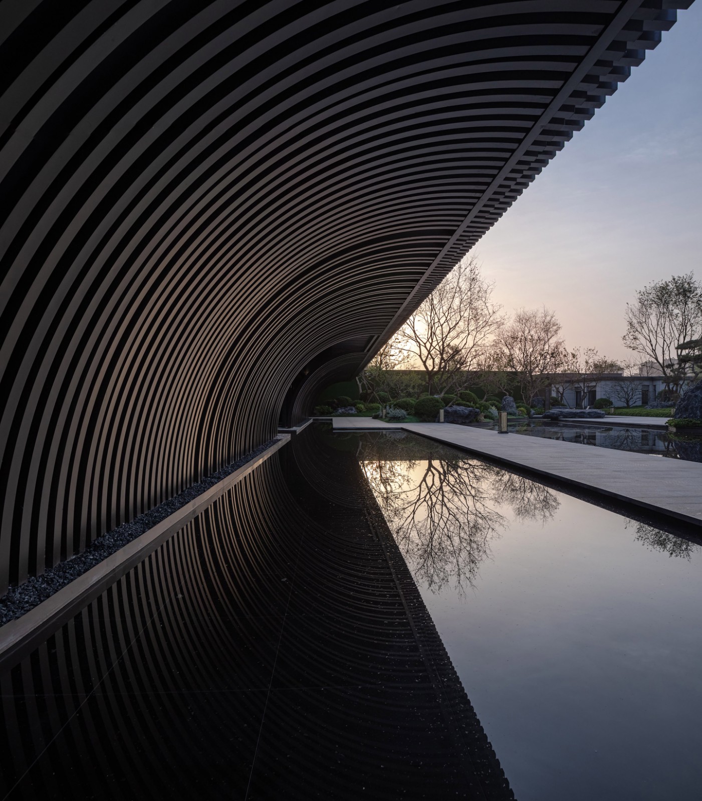 BIM建筑|美的禹洲·大河艺术馆/ PTA上海柏涛