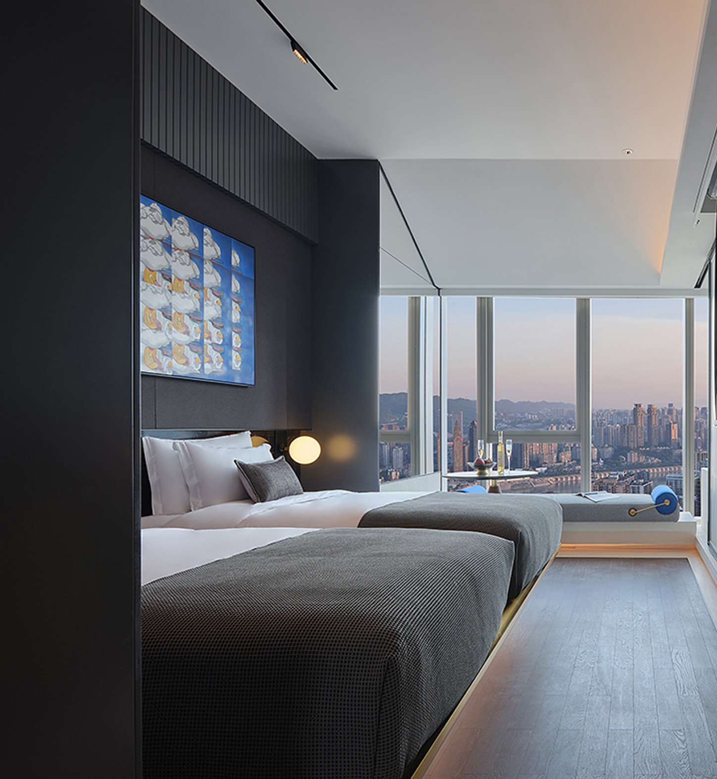 BIM建筑|ISEYA 浮云高空酒店【朝天门旗舰店】/布道空间设计