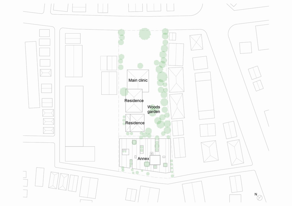 BIM建筑|林中牙医诊所 / Takashige Yamashita Office