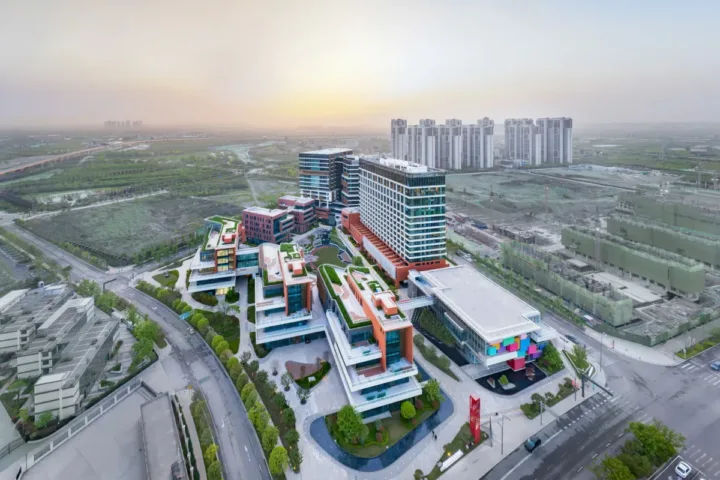 BIM建筑|用场所讲故事——西咸新区国际文创小镇/中衡设计