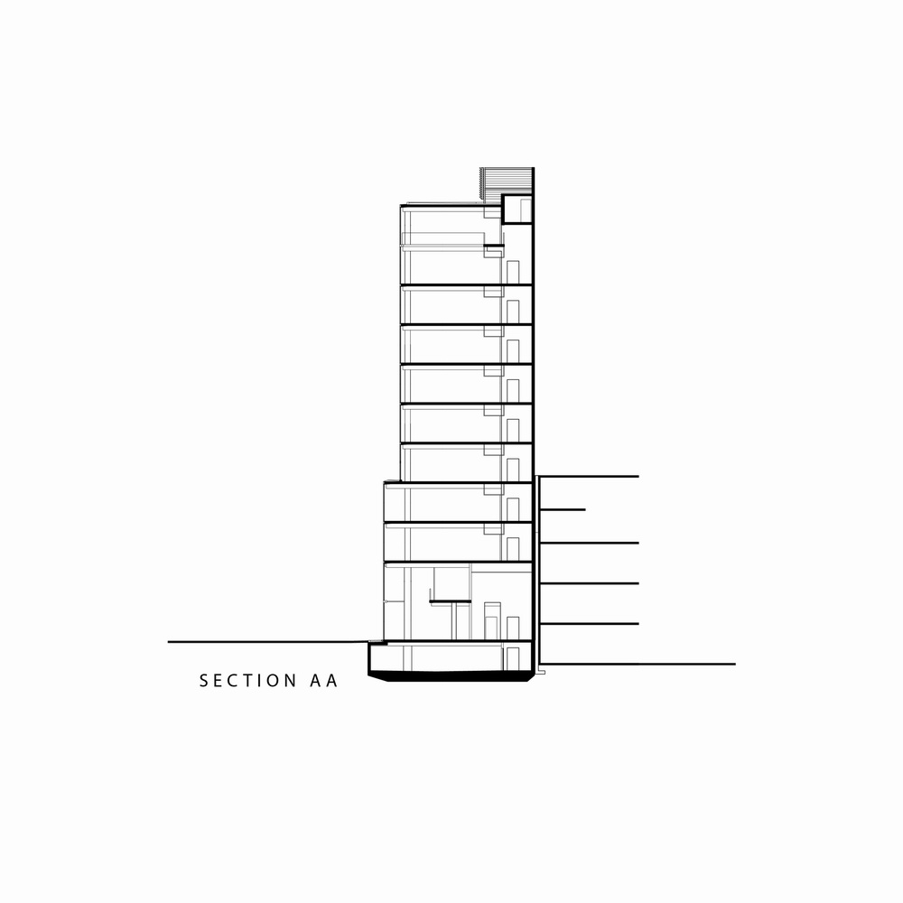BIM建筑|Edge办公楼，太阳能板铺满立面 / Dub Architects