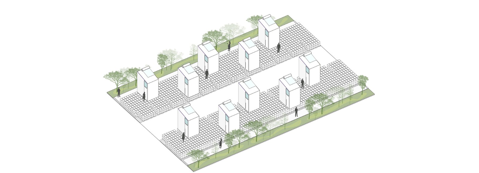 BIM建筑|模块舱体,医护人员临时空间 / Revolution