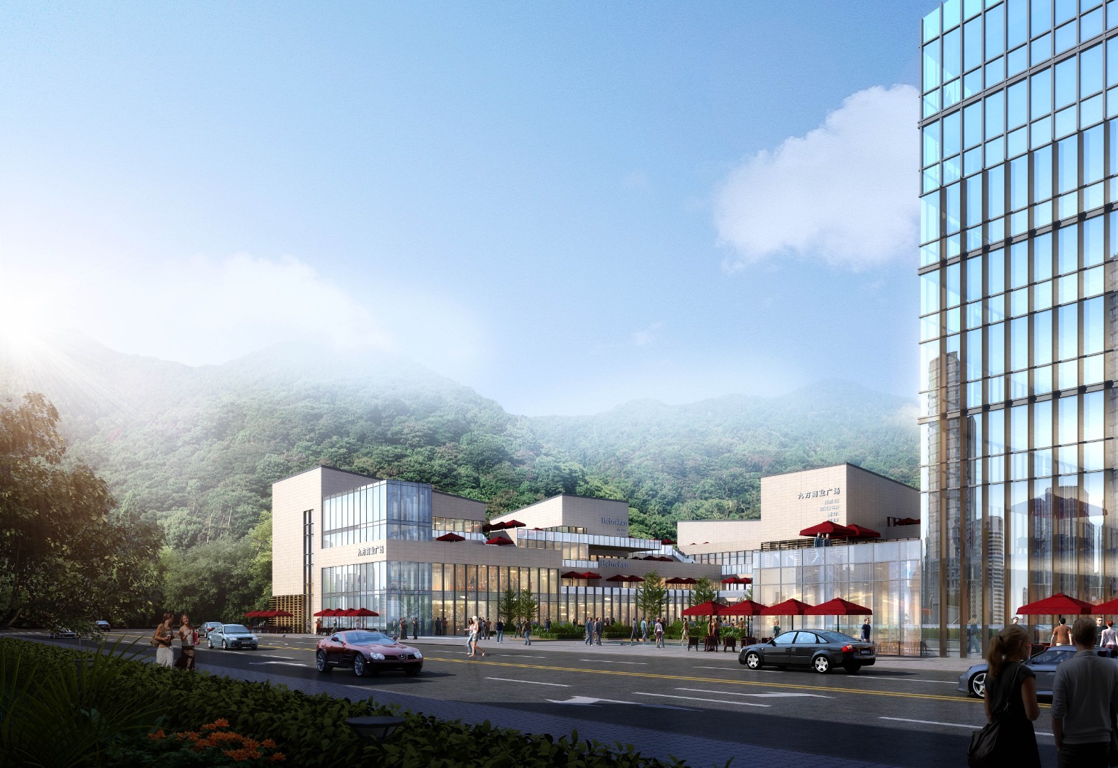 BIM建筑|创新谷里的生活容器/北京龙源科建建筑设计有限公司