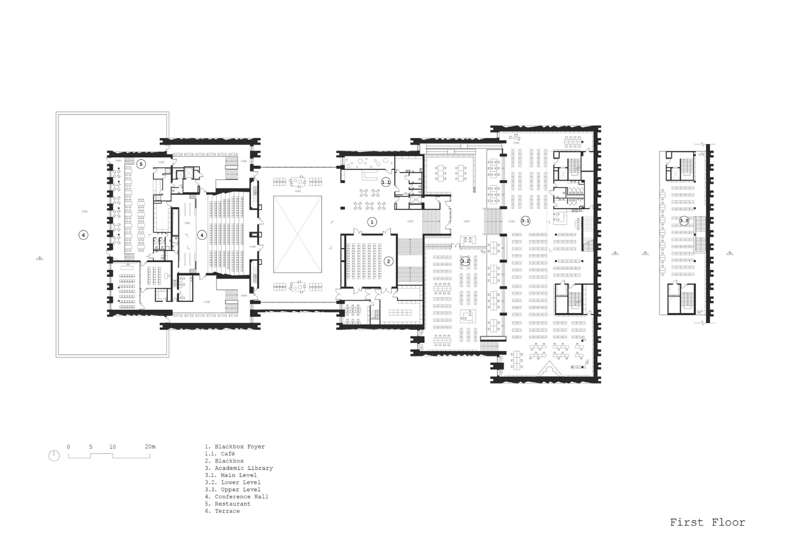 BIM建筑|鞑靼斯坦共和国国家图书馆 / XOPA