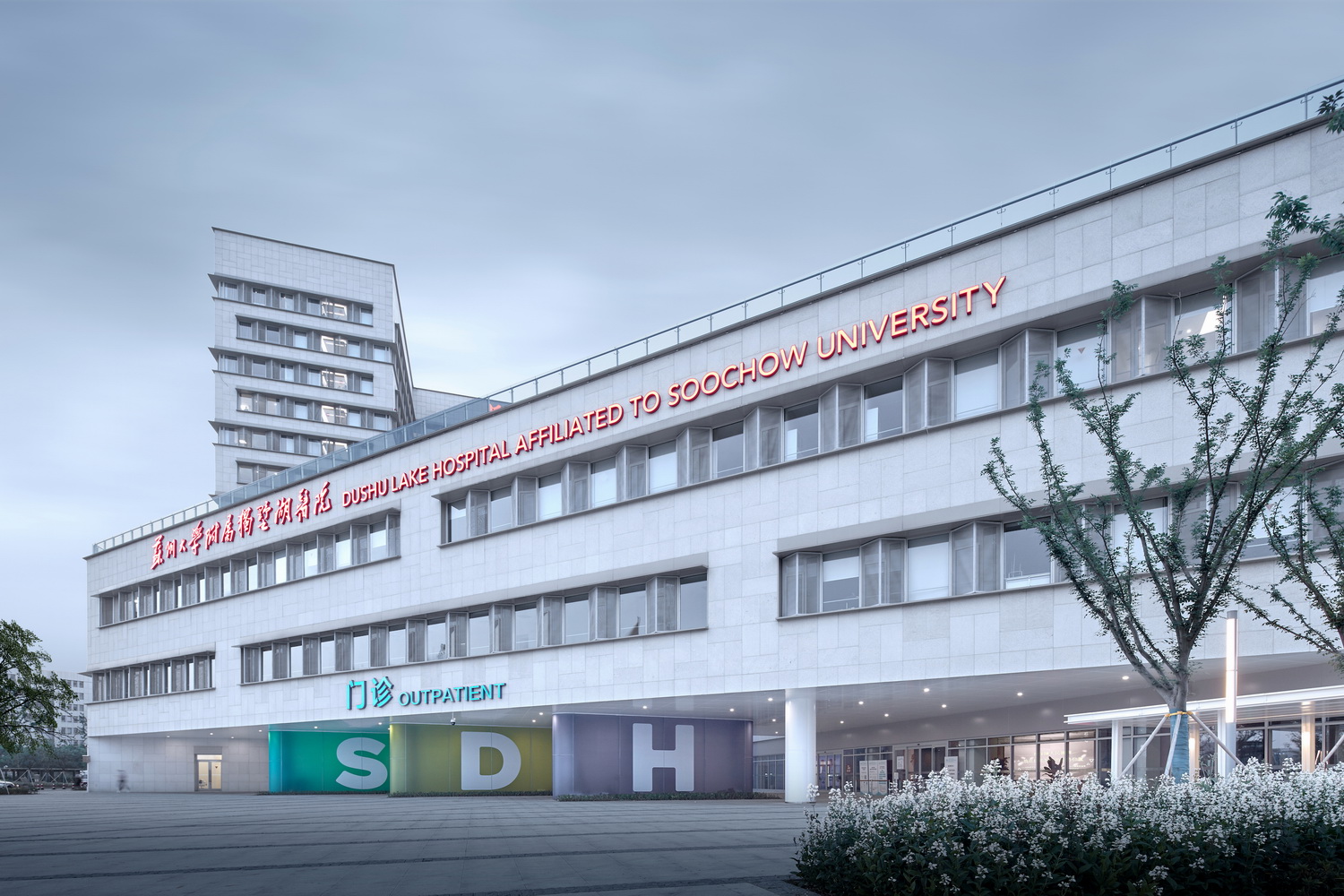 BIM建筑|瑞士瑞盟遇见苏州园林-苏州独墅湖医院/LEMANARC瑞士瑞盟设计