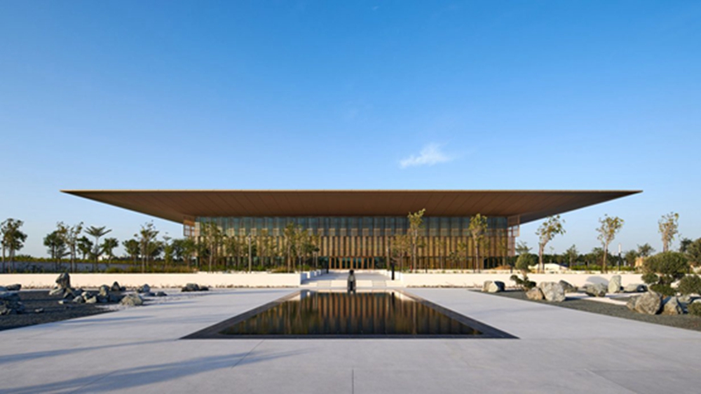 BIM建筑|福斯特设计悬臂屋顶沙迦图书馆