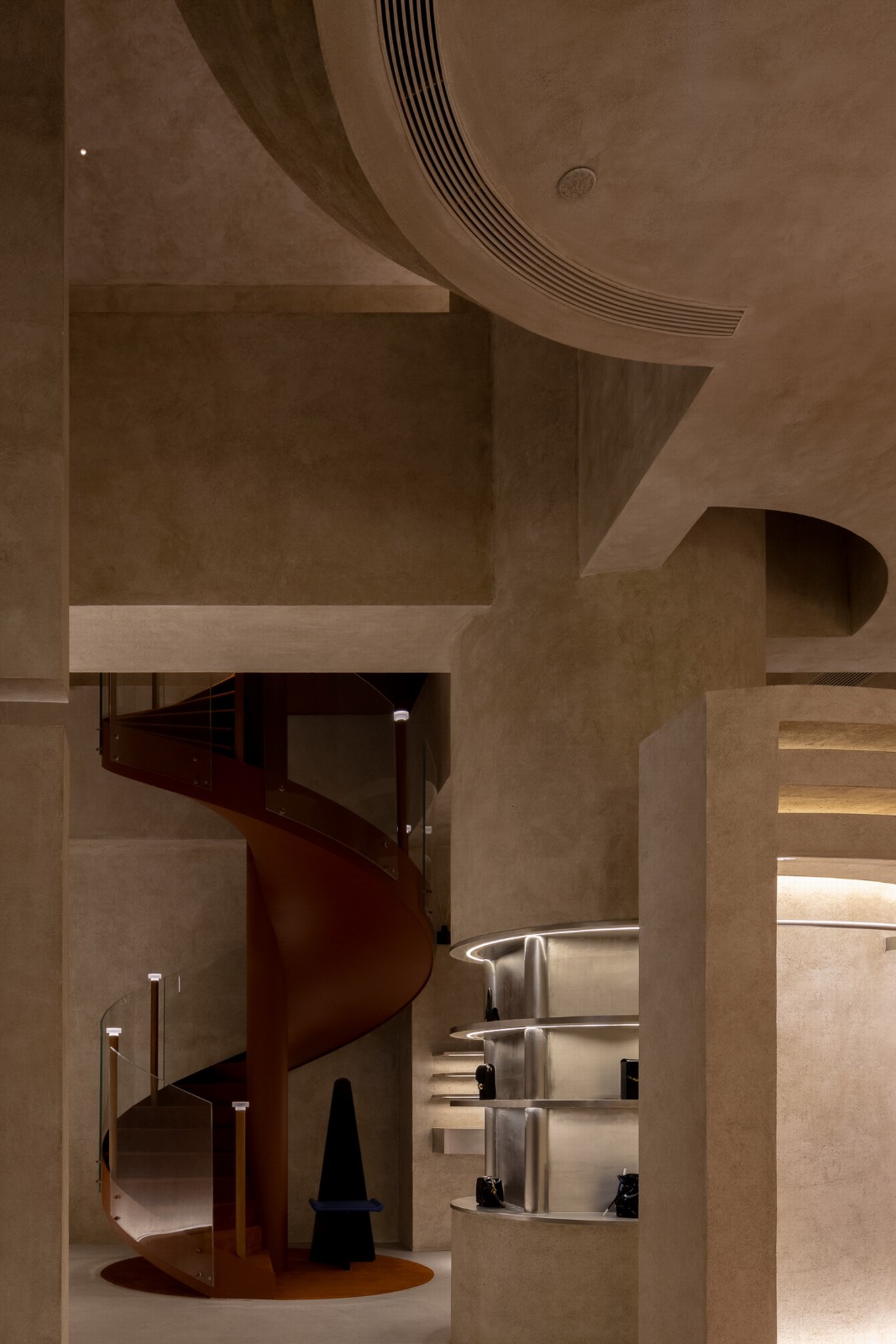 BIM建筑|复古未来主义买手店AUDREY/梁筑设计事务所