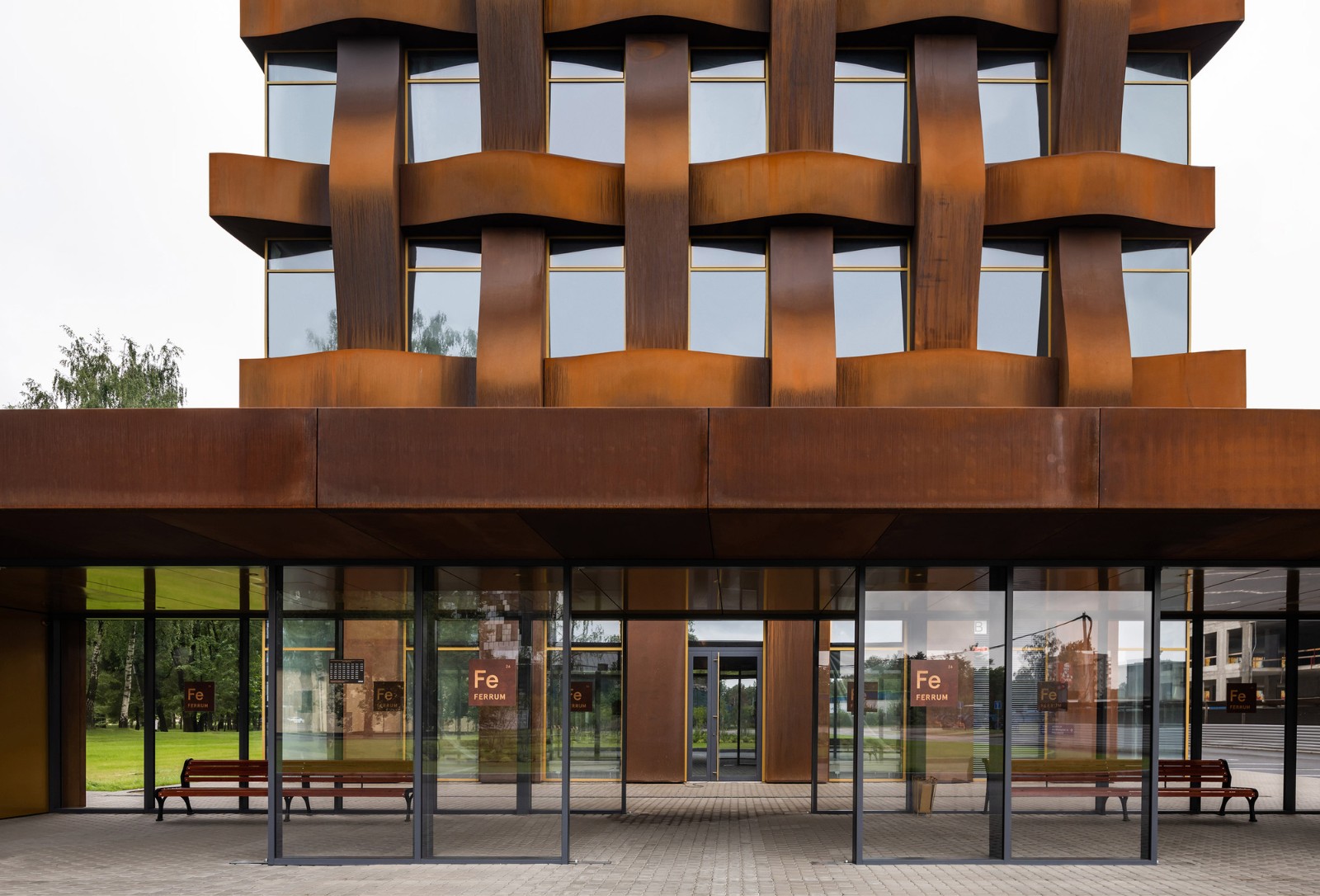 BIM建筑|Ferrum 1 办公大楼 / Tchoban Voss Architekten