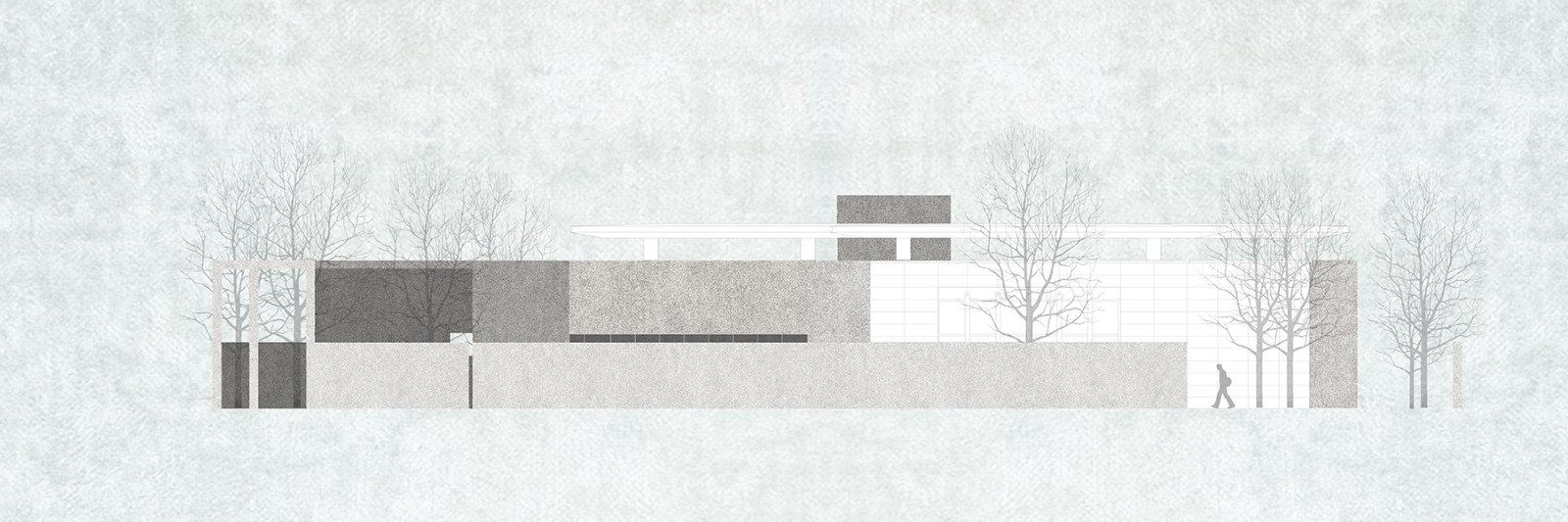 BIM建筑|陶朱红色记忆馆改造 / 一爿工作室