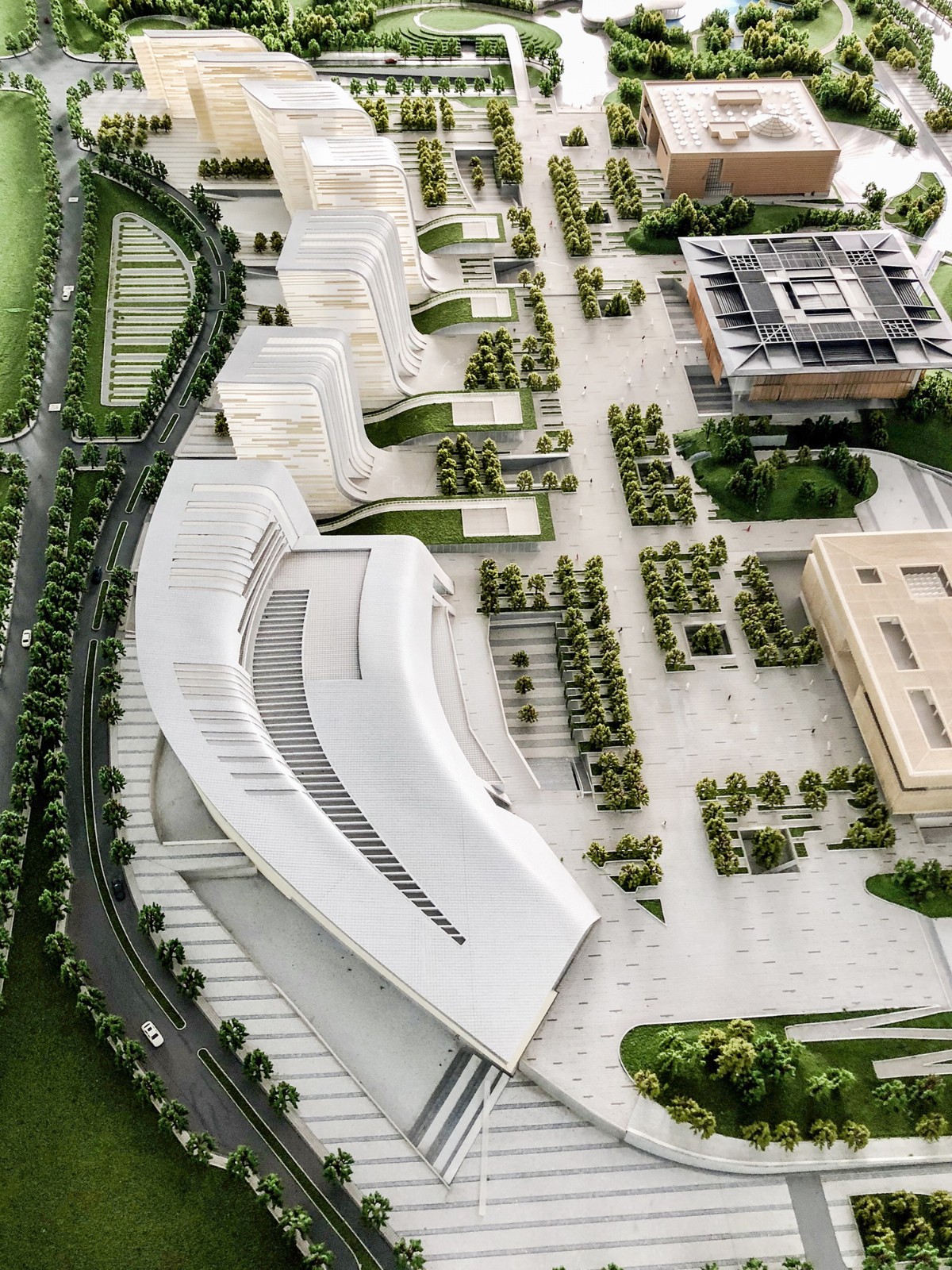 BIM建筑|济宁市文化中心三期/Laguarda.Low Architects (LLA)