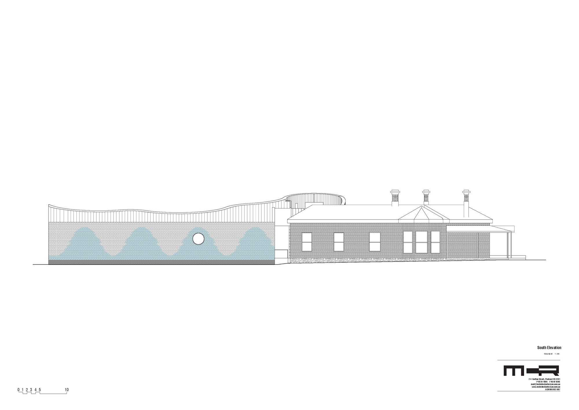 BIM建筑|PEGS文法学校音乐中心 / McBrideCharles Ryan