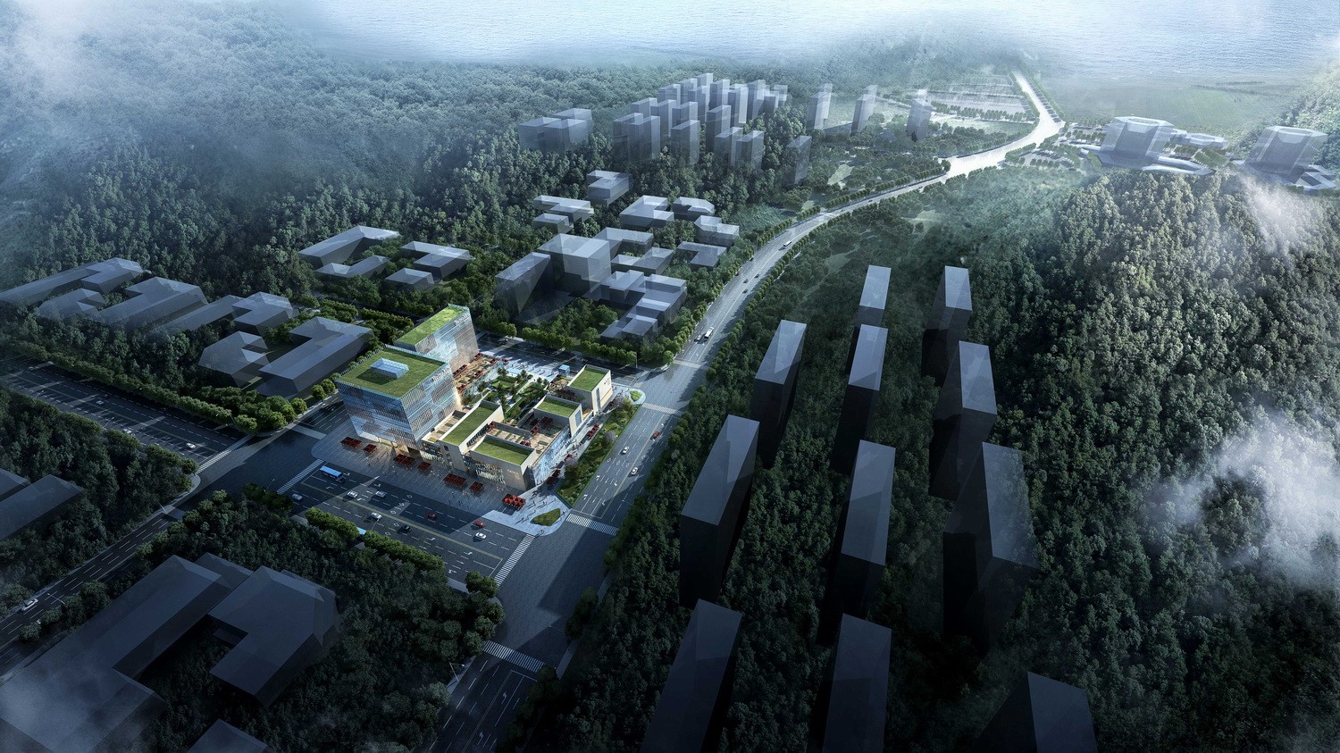 BIM建筑|创新谷里的生活容器/北京龙源科建建筑设计有限公司