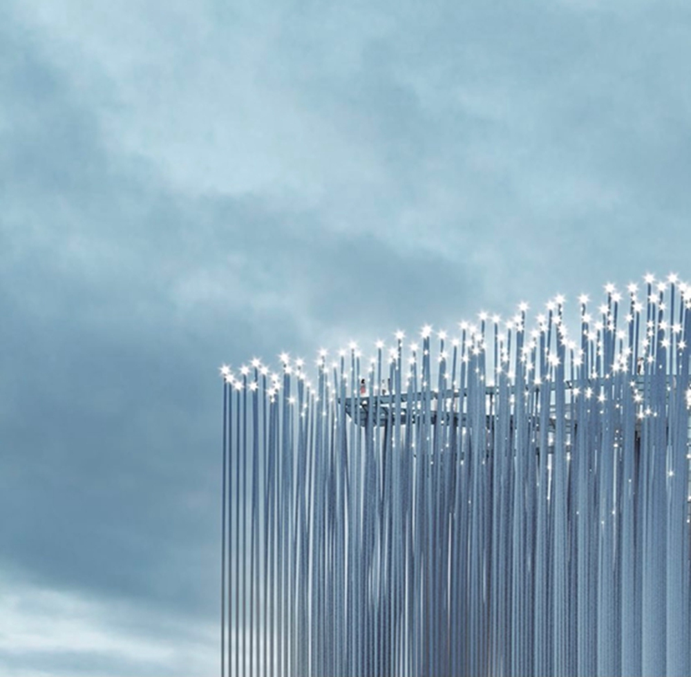 BIM建筑|斯马建筑工作室为硅谷设计“摇摆灯塔”