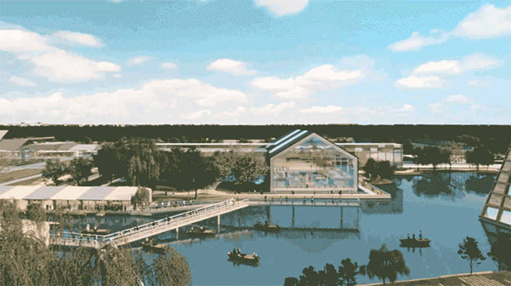 BIM建筑|苏州青苔中日工业设计村，再度打造滨水新地标/SPARK思邦