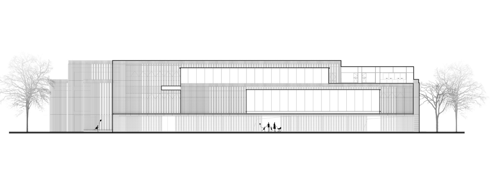 BIM建筑|美的禹洲·大河艺术馆/ PTA上海柏涛