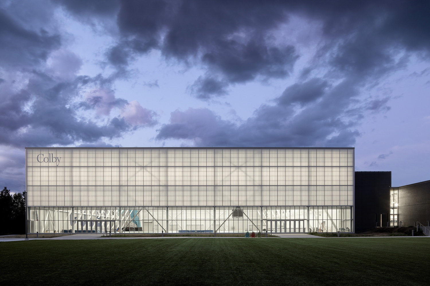 BIM建筑|白色方块-科尔比学院体育娱乐中心 Harold Alfond / Hopkins Architects + Sasaki