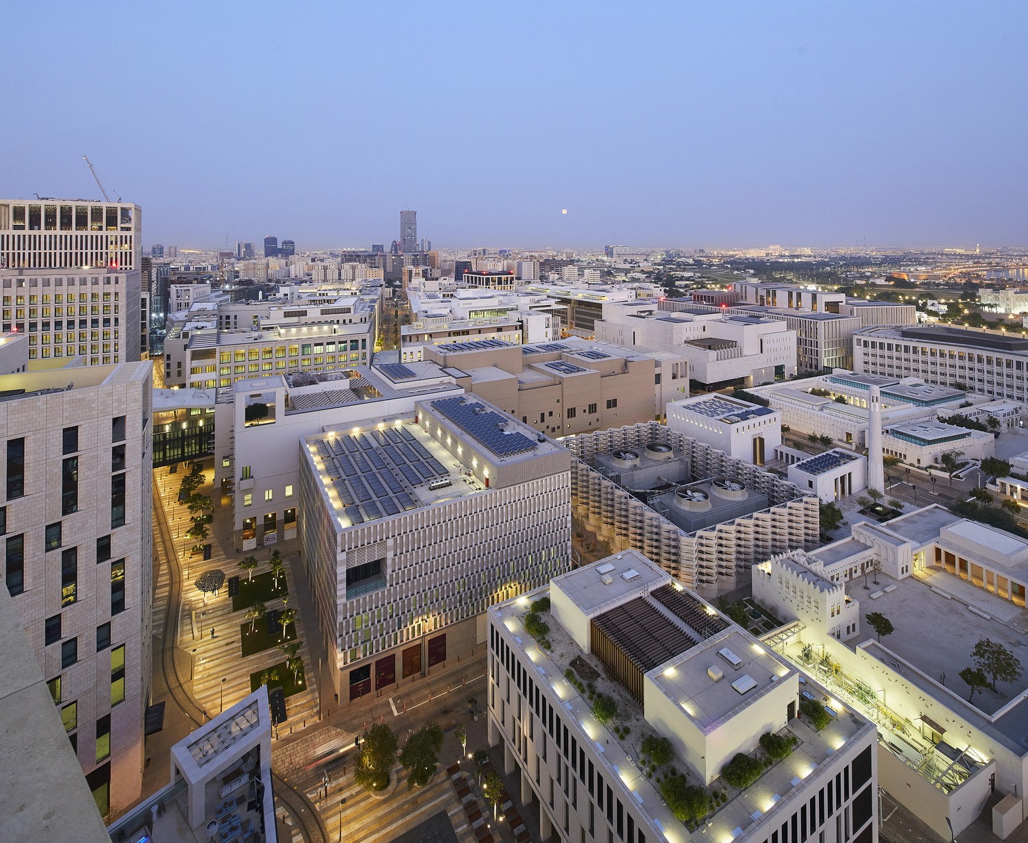 BIM建筑|Msheireb 多哈市中心总体规划 /Allies and Morrison + AECOM + Arup