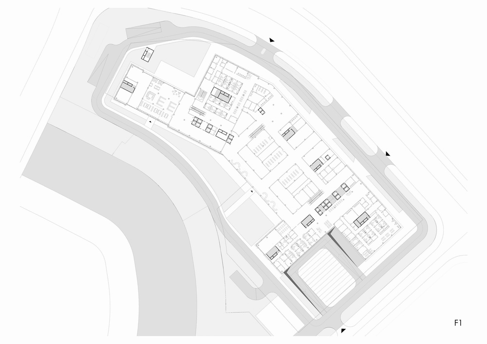 BIM建筑|城市与河岸之间的健康客厅--沪东区域医疗中心/LEMANARC瑞士瑞盟设计
