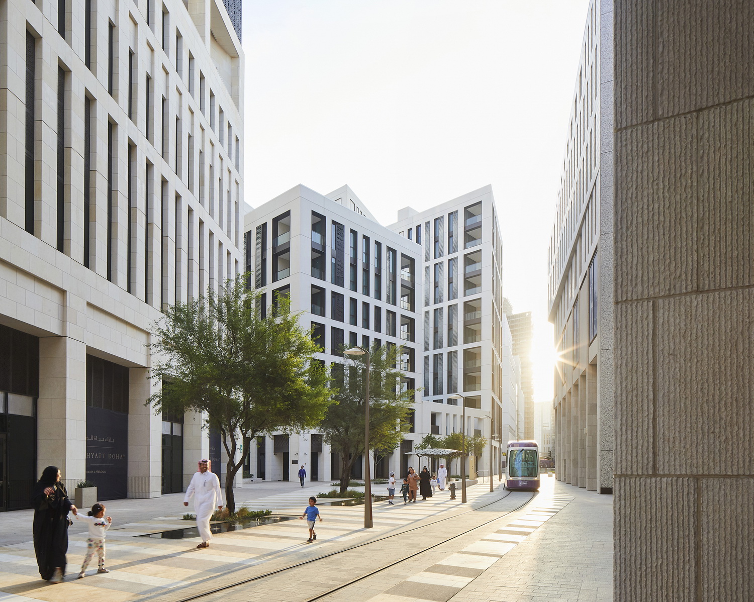 BIM建筑|Msheireb 多哈市中心总体规划 /Allies and Morrison + AECOM + Arup