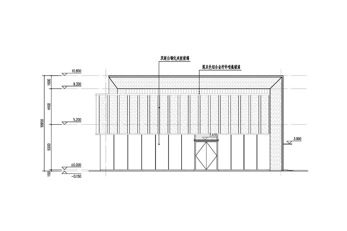 BIM建筑|成都成华和悦广场营销中心 / 汉嘉西南院