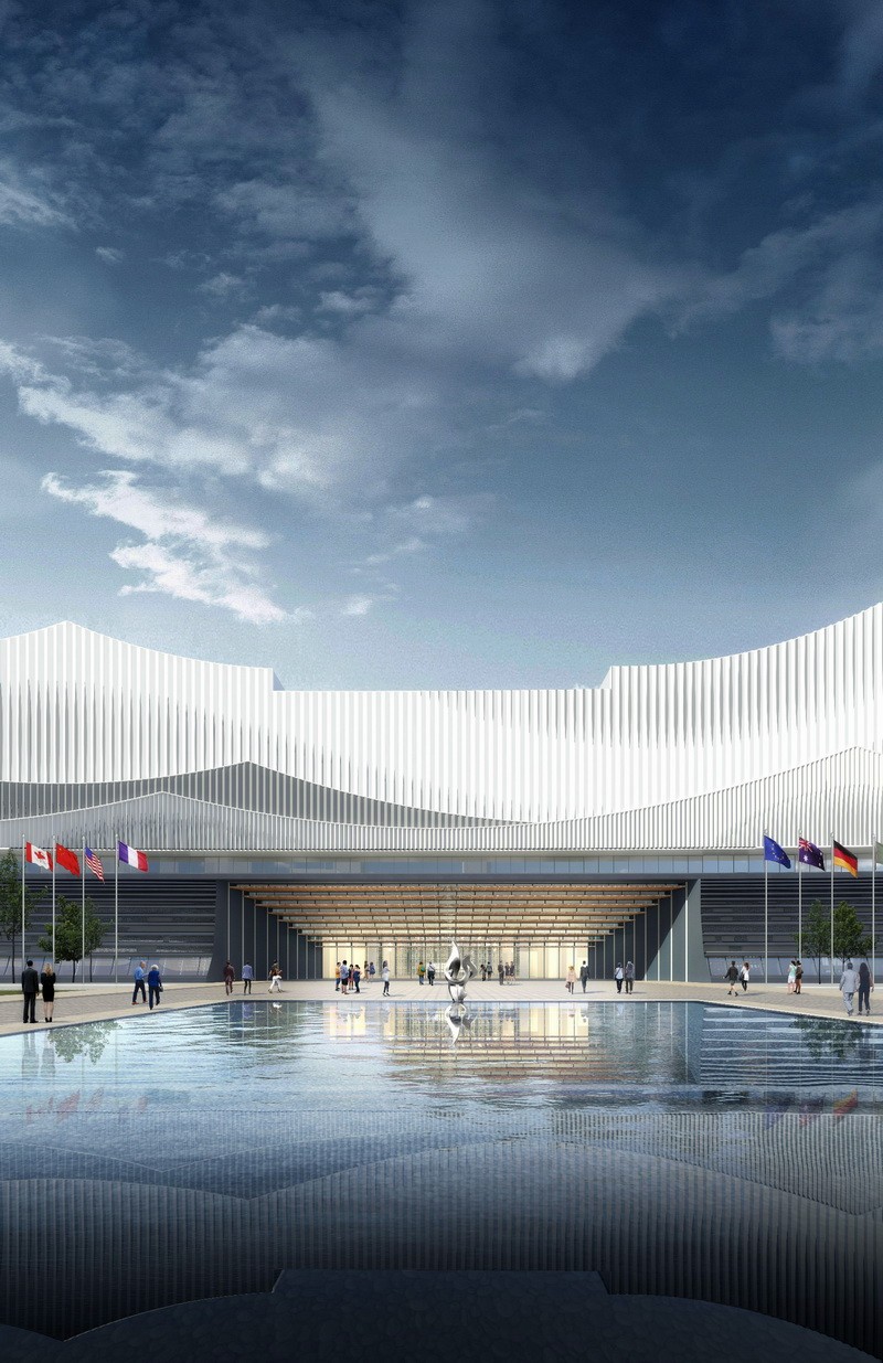 BIM建筑|长沙国际会议中心——柏涛蓝森联袂何镜堂院士团队，打造城市新名片/ 柏涛蓝森