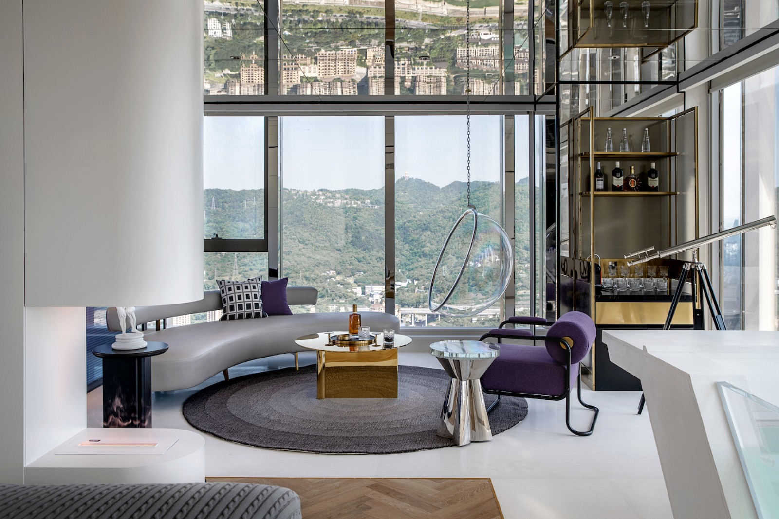 BIM建筑|ISEYA 浮云高空酒店【朝天门旗舰店】/布道空间设计