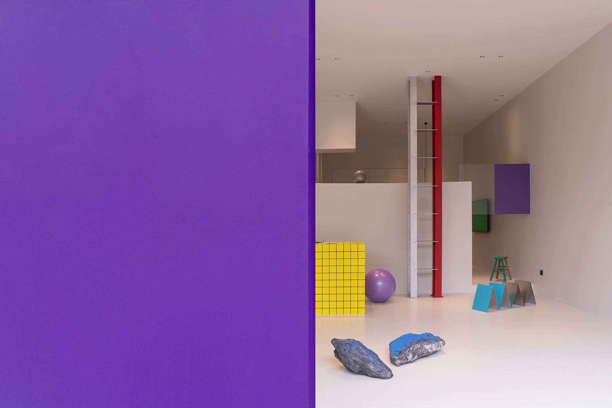 BIM建筑|本杰明·摩尔涂料金华体验中心，一场色彩爆发的随机空间实验/NDB Design新作