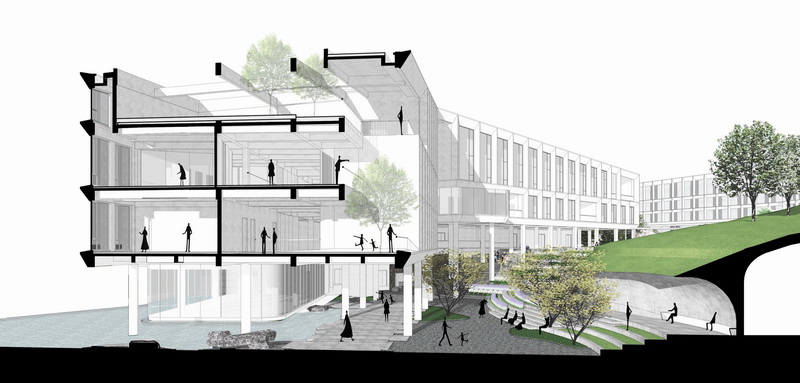 BIM建筑|顺势而为的空间赋形，浙江建德空港航空产学研基地/gad杰地设计