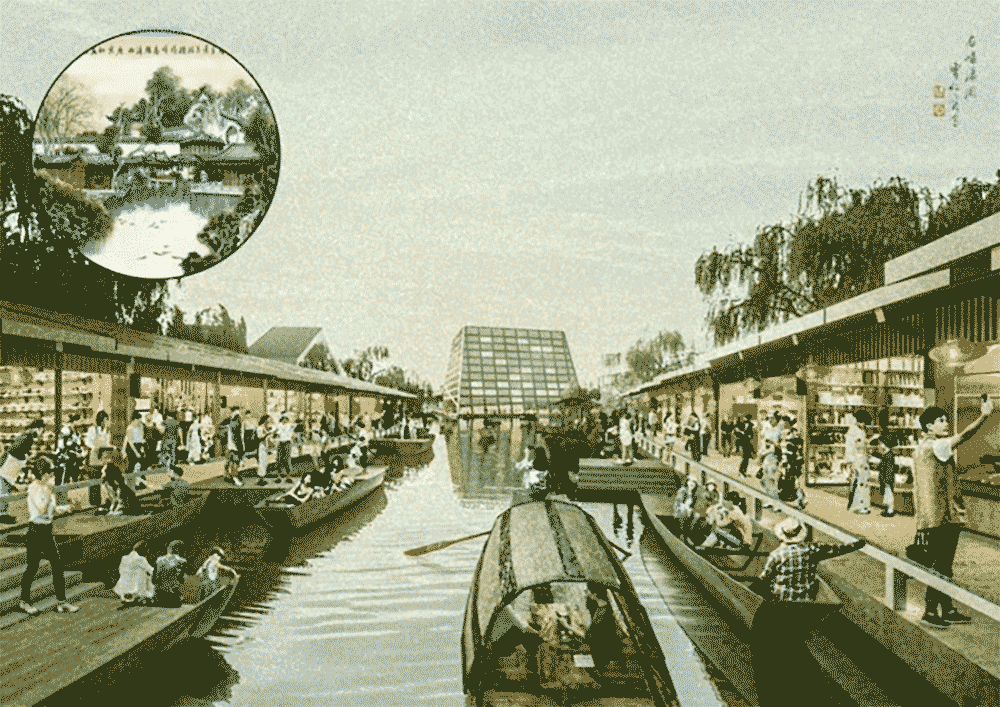 BIM建筑|苏州青苔中日工业设计村，再度打造滨水新地标/SPARK思邦