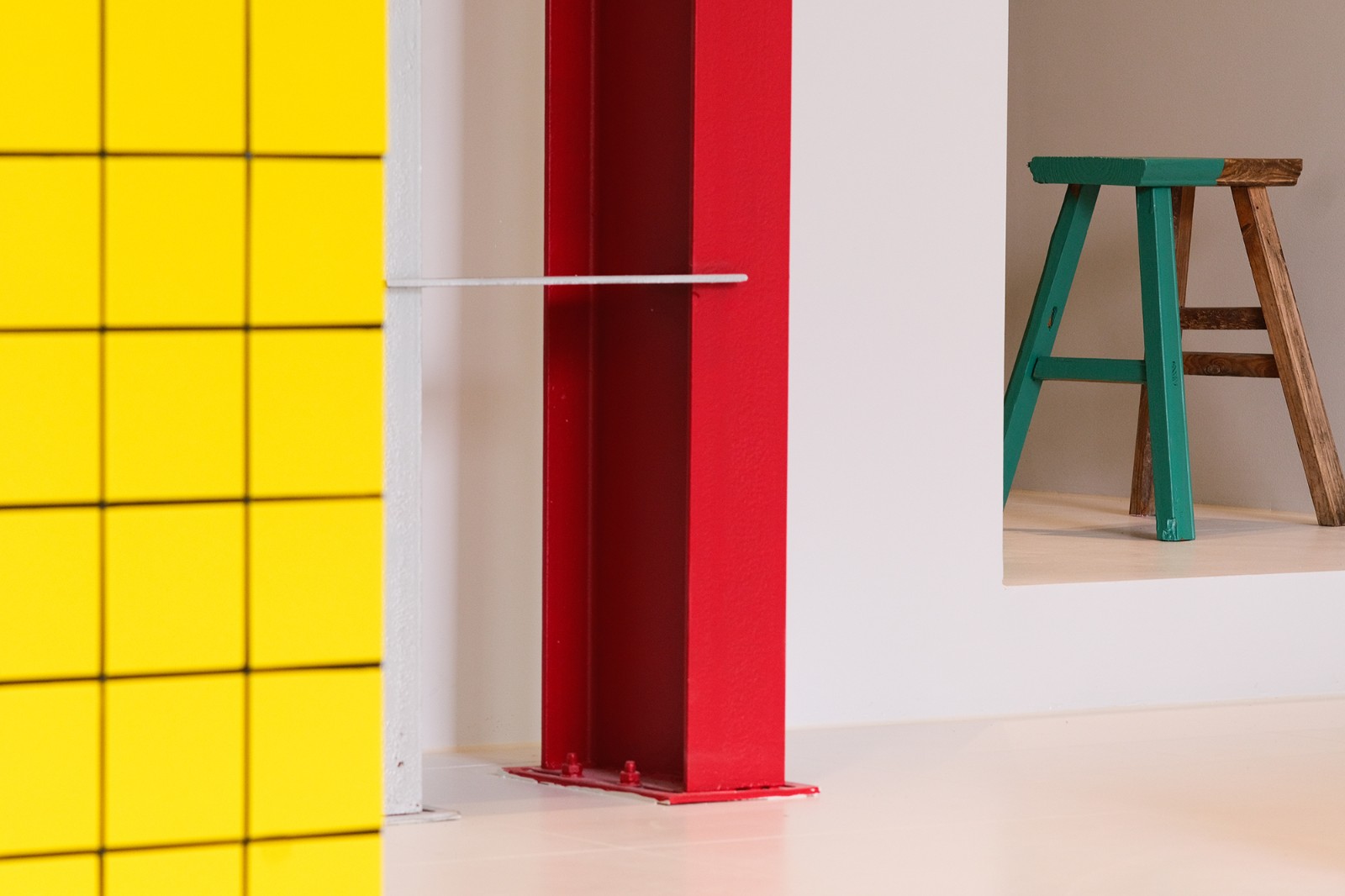 BIM建筑|本杰明·摩尔涂料金华体验中心，一场色彩爆发的随机空间实验/NDB Design新作