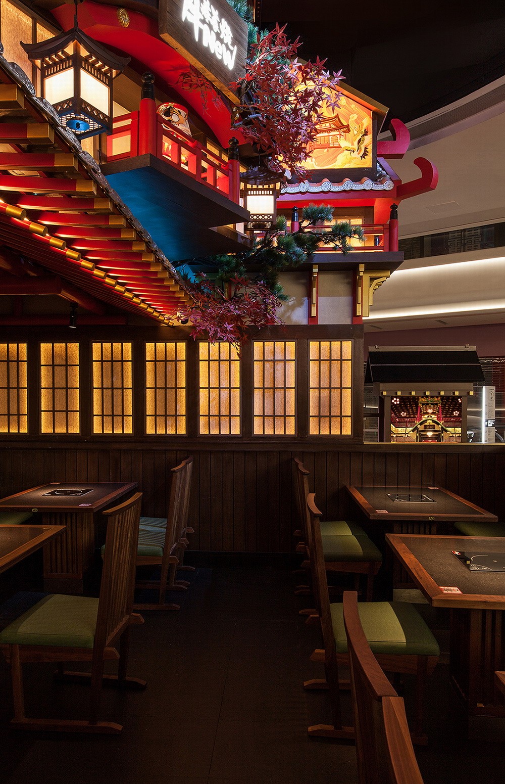 BIM建筑|牛NEW寿喜烧/卧野空间设计事务所