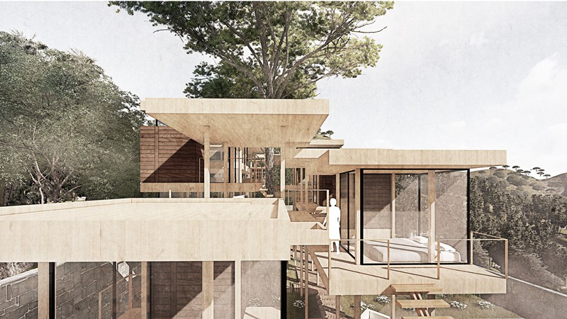 BIM建筑|山涧房 / 来建筑设计工作室