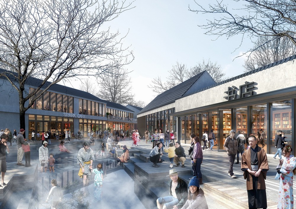 BIM建筑|苏州青苔中日工业设计村，再度打造滨水新地标/SPARK思邦