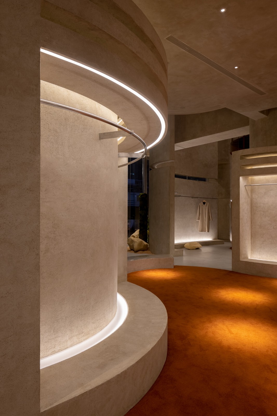 BIM建筑|复古未来主义买手店AUDREY/梁筑设计事务所