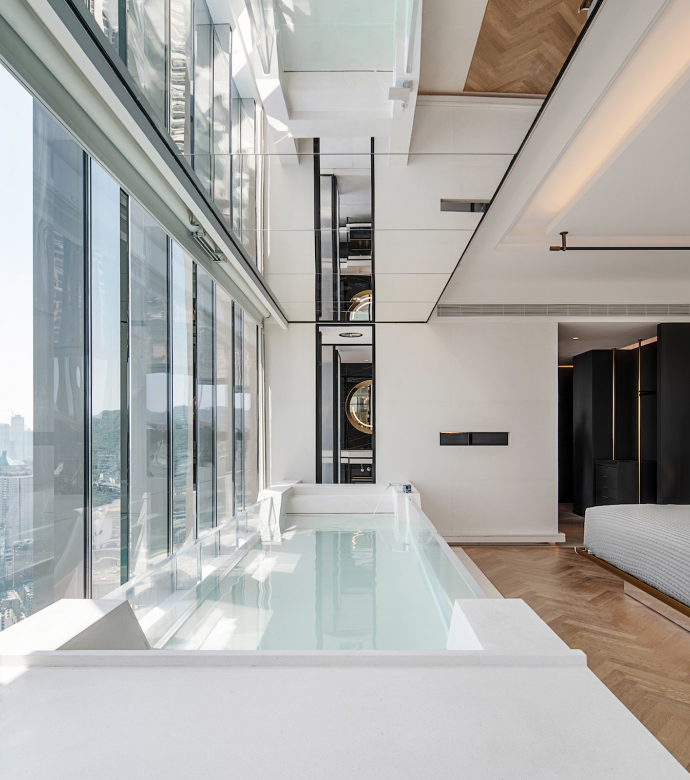 BIM建筑|ISEYA 浮云高空酒店【朝天门旗舰店】/布道空间设计