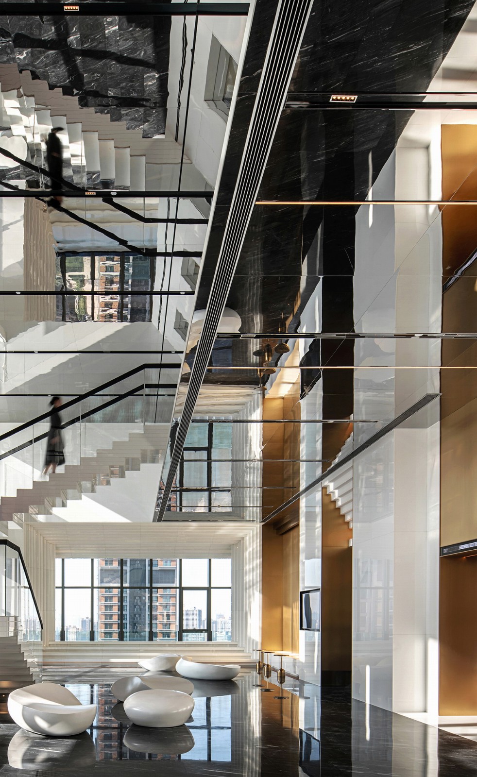 BIM建筑|ISEYA 浮云高空酒店【朝天门旗舰店】/布道空间设计