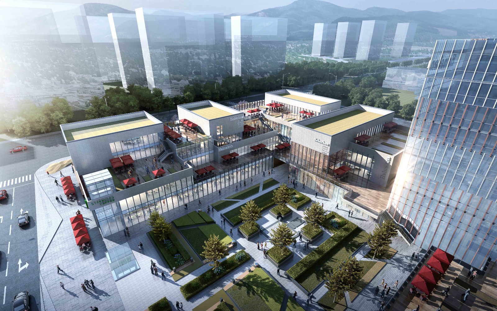 BIM建筑|创新谷里的生活容器/北京龙源科建建筑设计有限公司