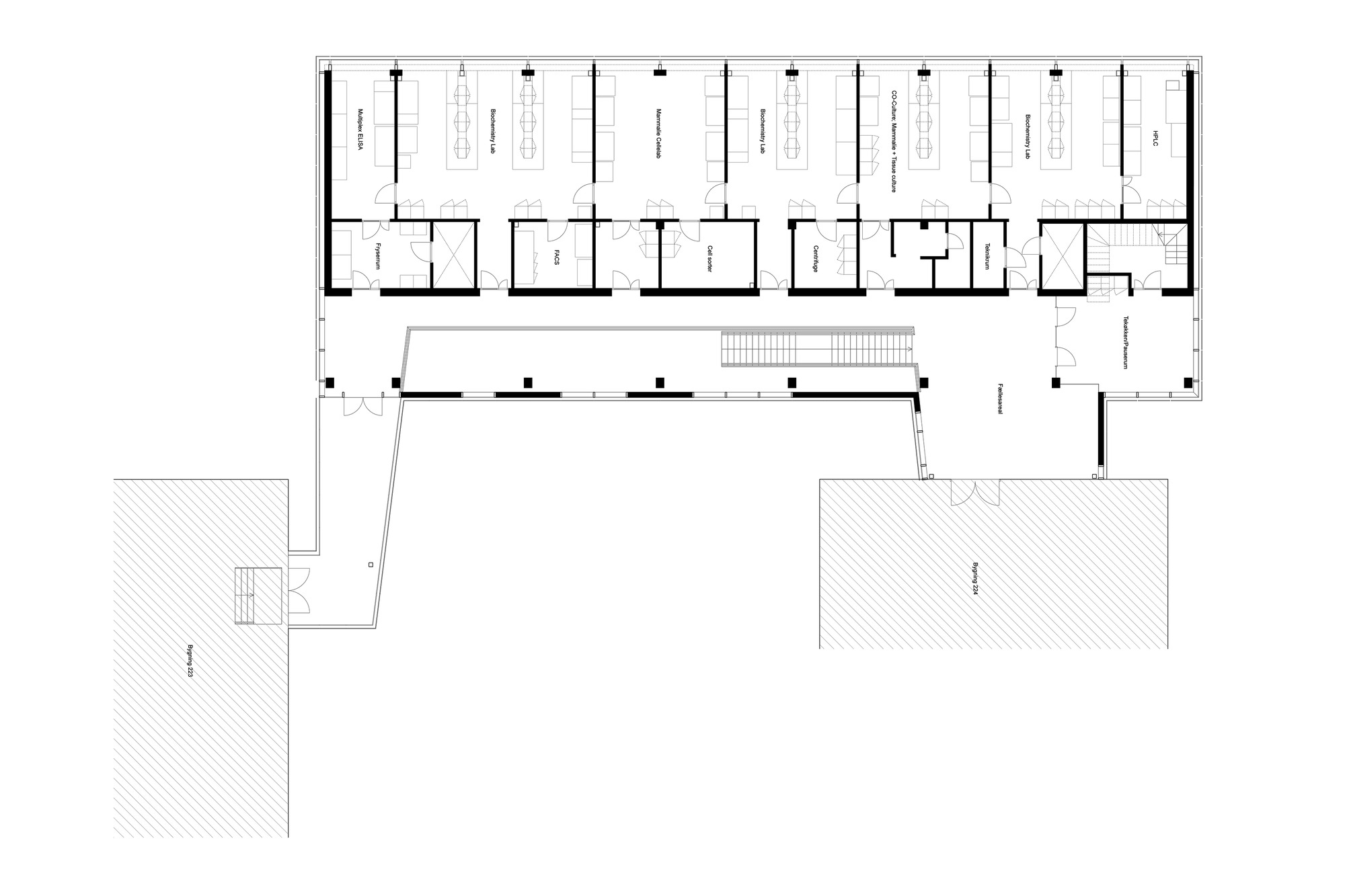 BIM建筑|丹麦技术大学生物工程研究实验楼 / Mikkelsen Architects