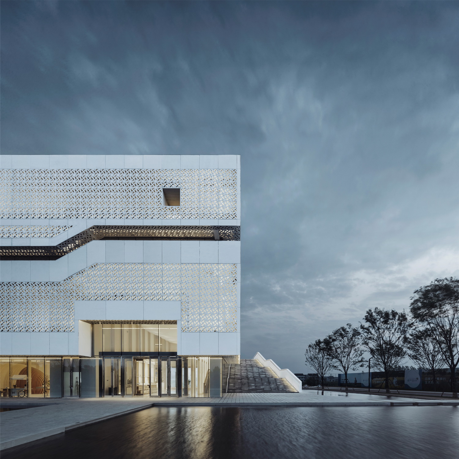 BIM建筑|“方仓圆廪”的田园理想，海门云谷农展馆/gad